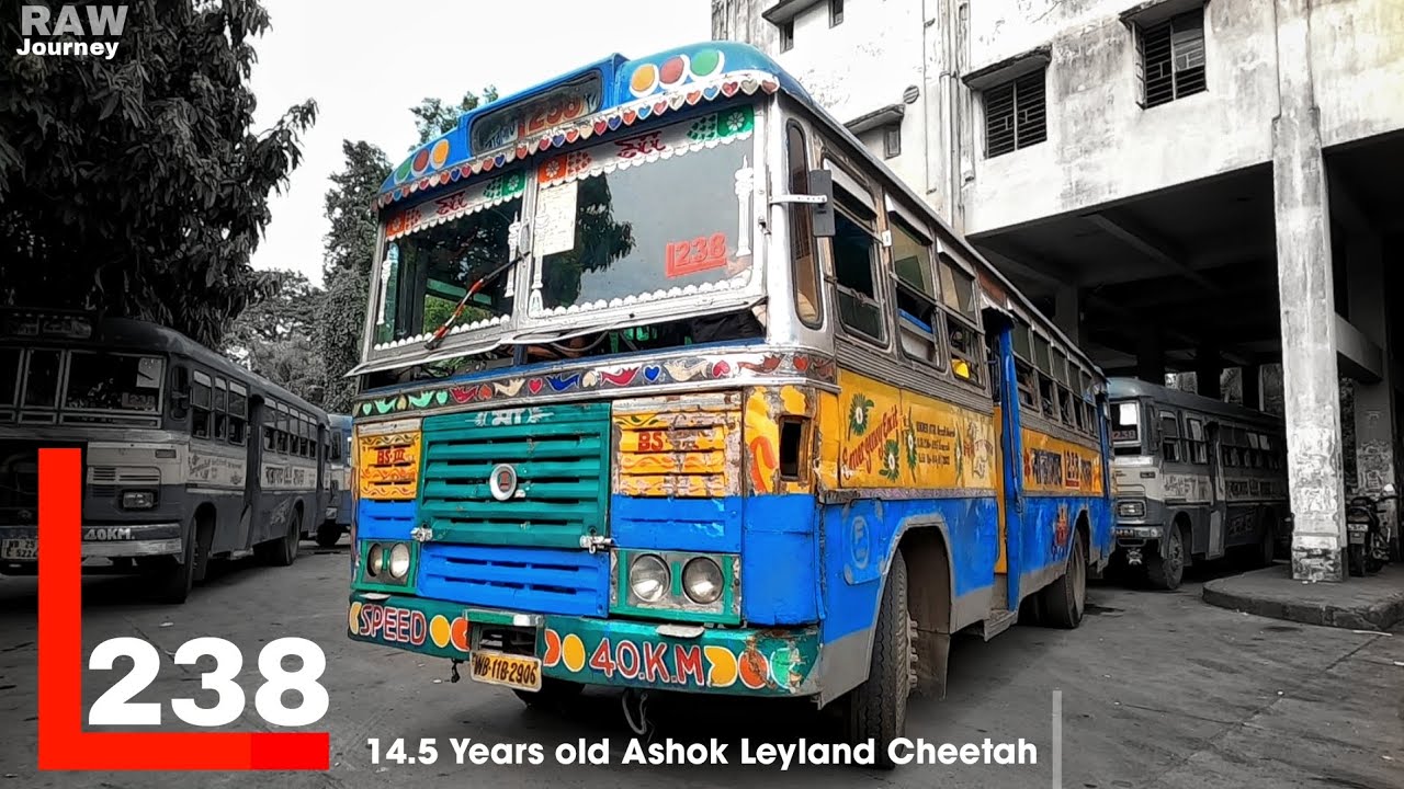 L238 - The SPORT-BUS of Kolkata 🔥 Barasat To Howrah | Raw Journey - It's Highway Time