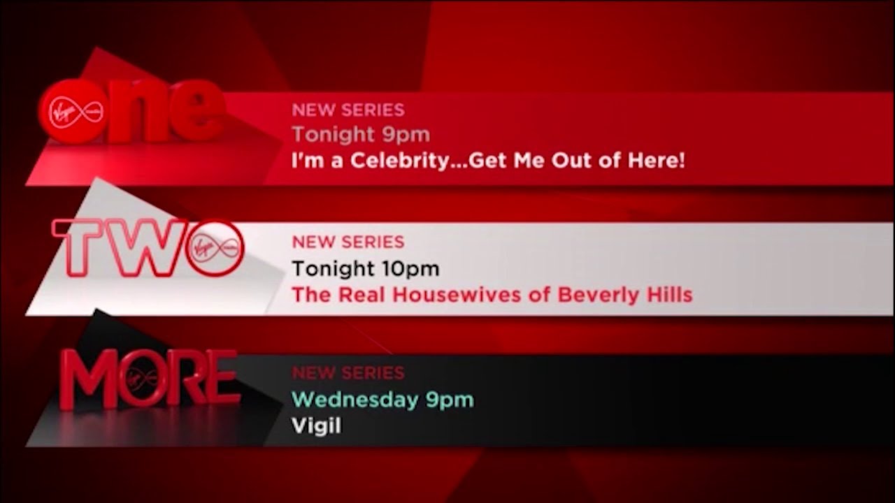 Every Virgin Media One ident that aired on Monday 14th November 2022