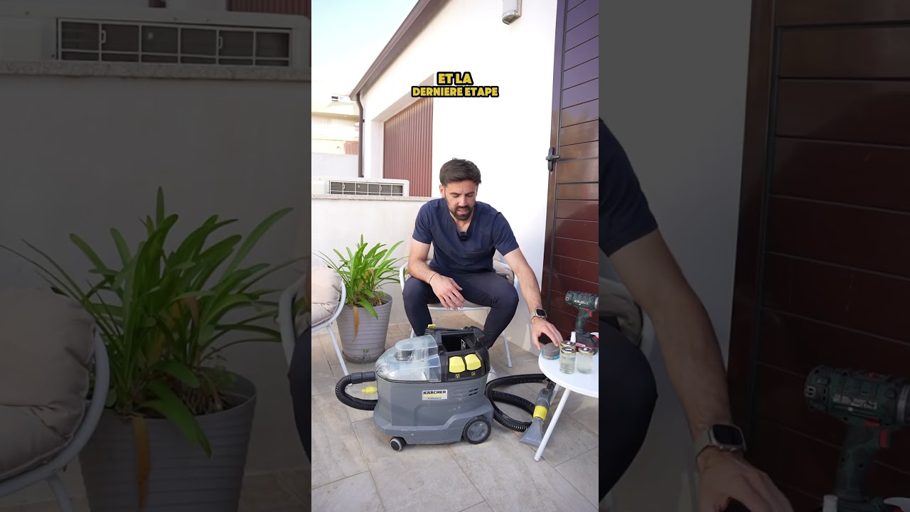Tutoriel My Shampouineuse - Karcher Puzzi 8/1