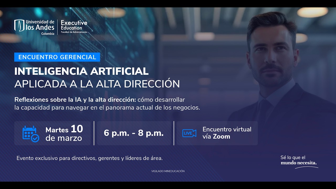 Encuentro gerencial | IA aplicada a la Alta Dirección
