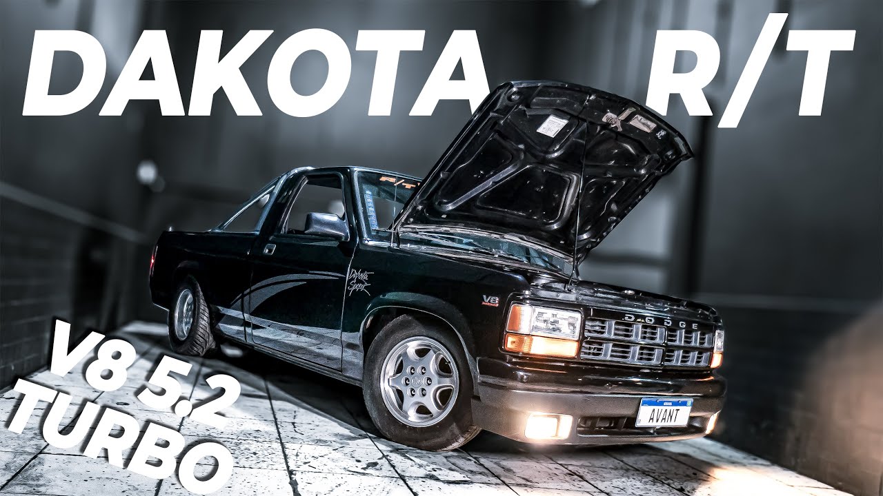 CONHEÇAM A RARÍSSIMA - DODGE DAKOTA R/T V8 5.2 Turbo
