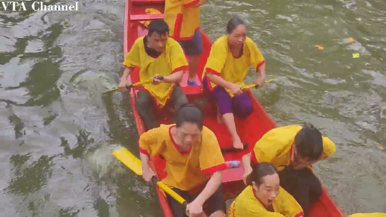 [2024] Bơi trải đồng đội NỮ - Lễ hội chùa Thanh Quang thôn Cự Trữ ngày bơi thứ nhất 14/03/2024
