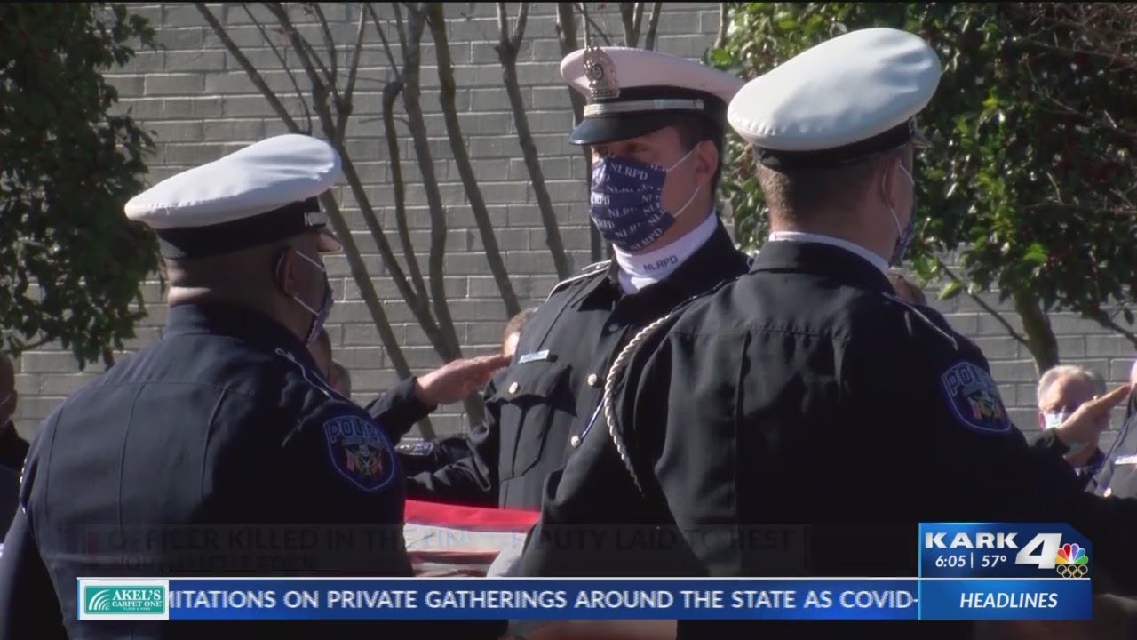 NLRPD officer felled by COVID-19 laid to rest
