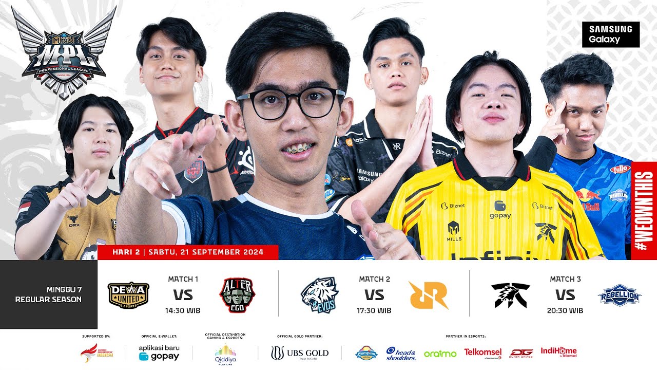 🔴 LIVE | MPL ID S14 | Regular Season Hari 2 Minggu 7 | Bahasa Indonesia