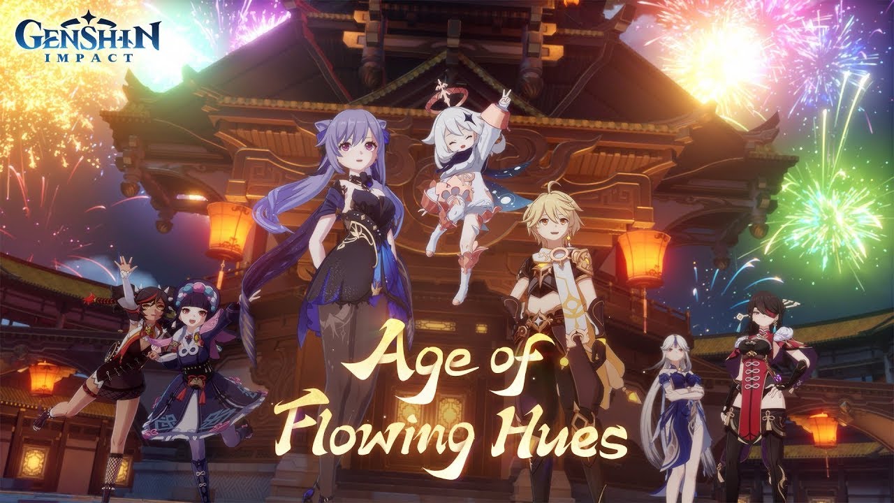 Genshin Impact | Fleeting Colors in Flight Event Cutscene Animation: 