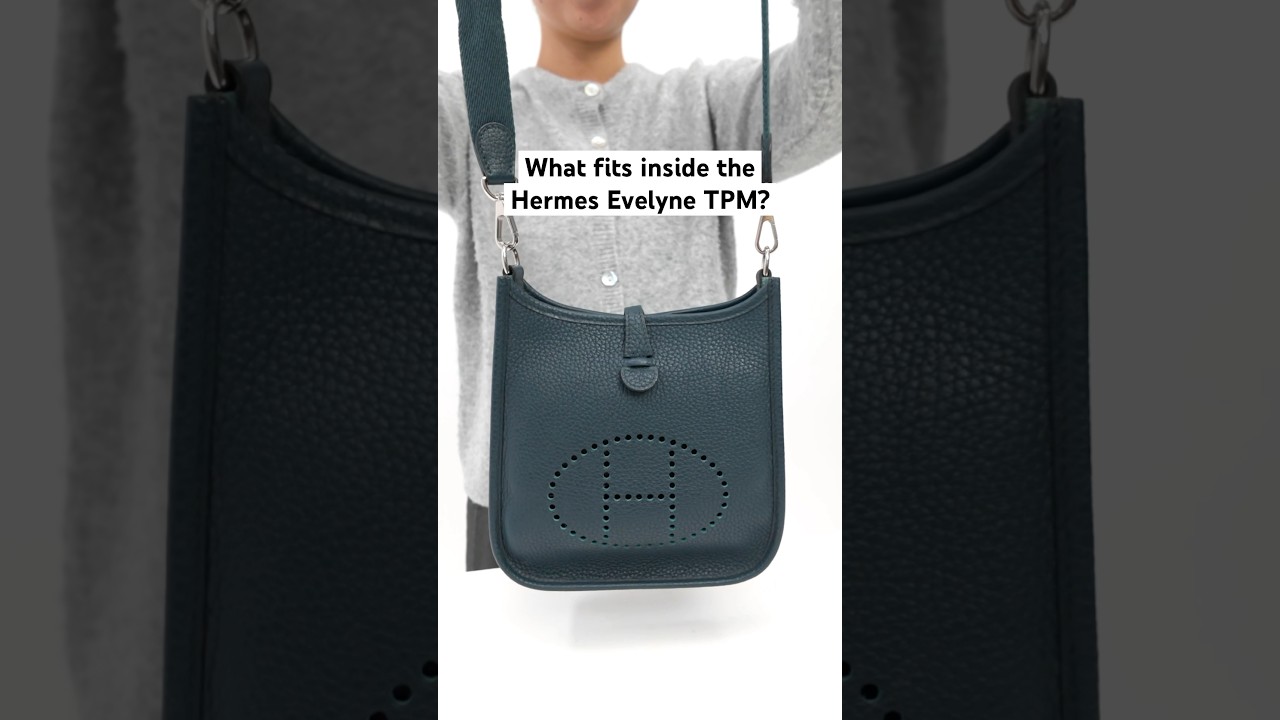 What Fits Inside the Hermes Evelyne TPM