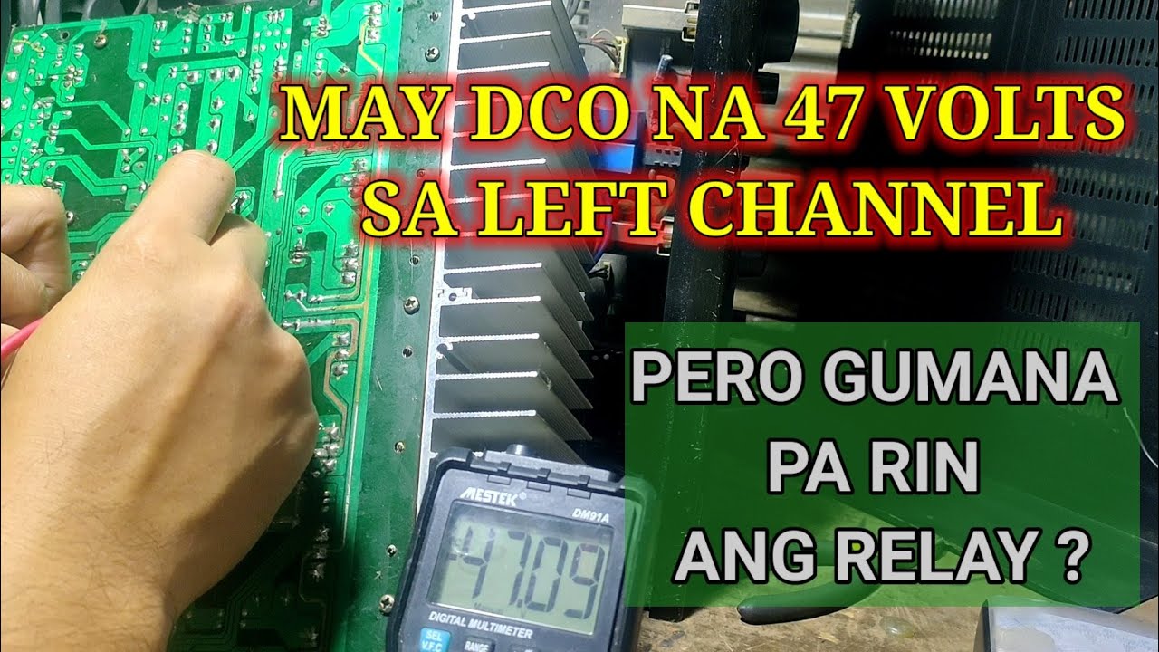 KONZERT AV-502 || MALAKAS ANG UGONG SA LEFT CHANNEL
