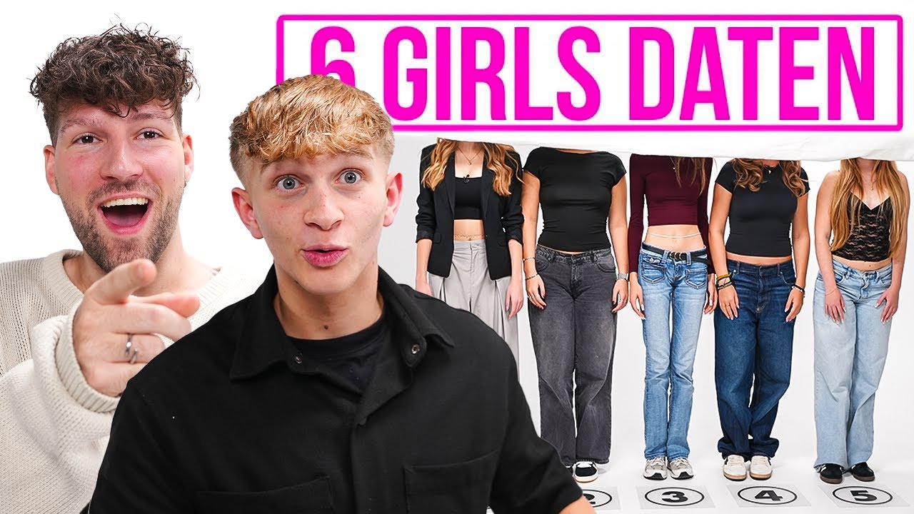 6 MÄDELS BLIND DATEN! 💔 mit ETIENNE