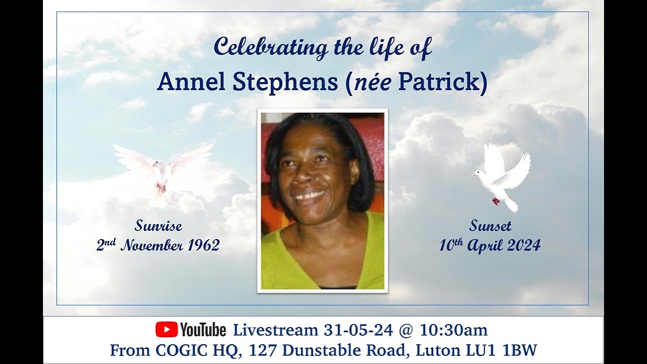 Celebrating the life of Annel Stephens (nee Patrick) | Funeral Service 31-05-24 @ 10:30