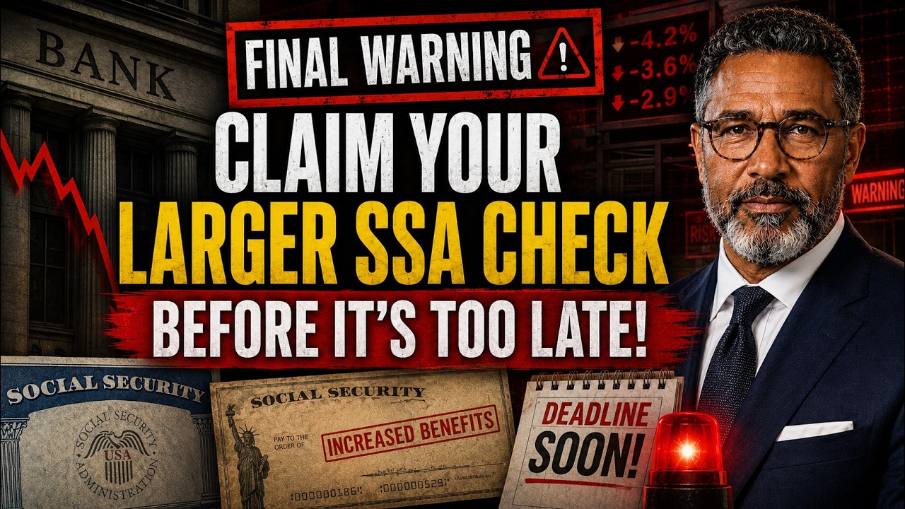 SENIORS! Claim Your Larger SSA Check Before It's Too Late - Most Miss This Filing Step