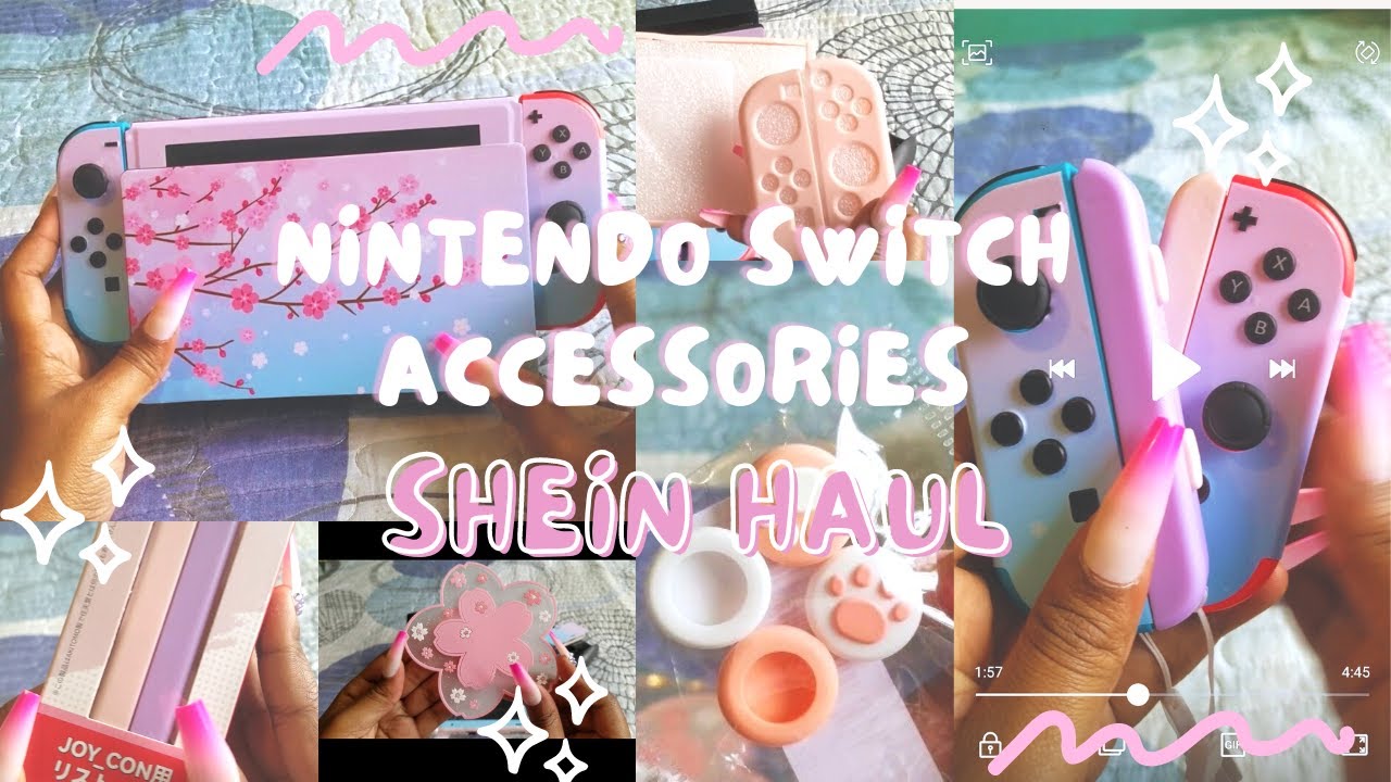 Nintendo Switch Accessories  Shein Haul 🌸