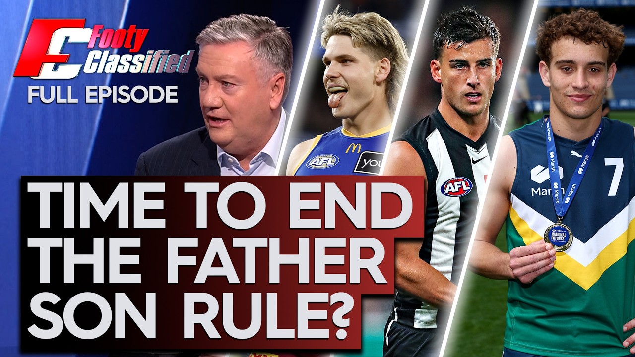 Ed calls for an end to the Father-Son, Geelong's secret weapon, & Blues warning - Footy Classified