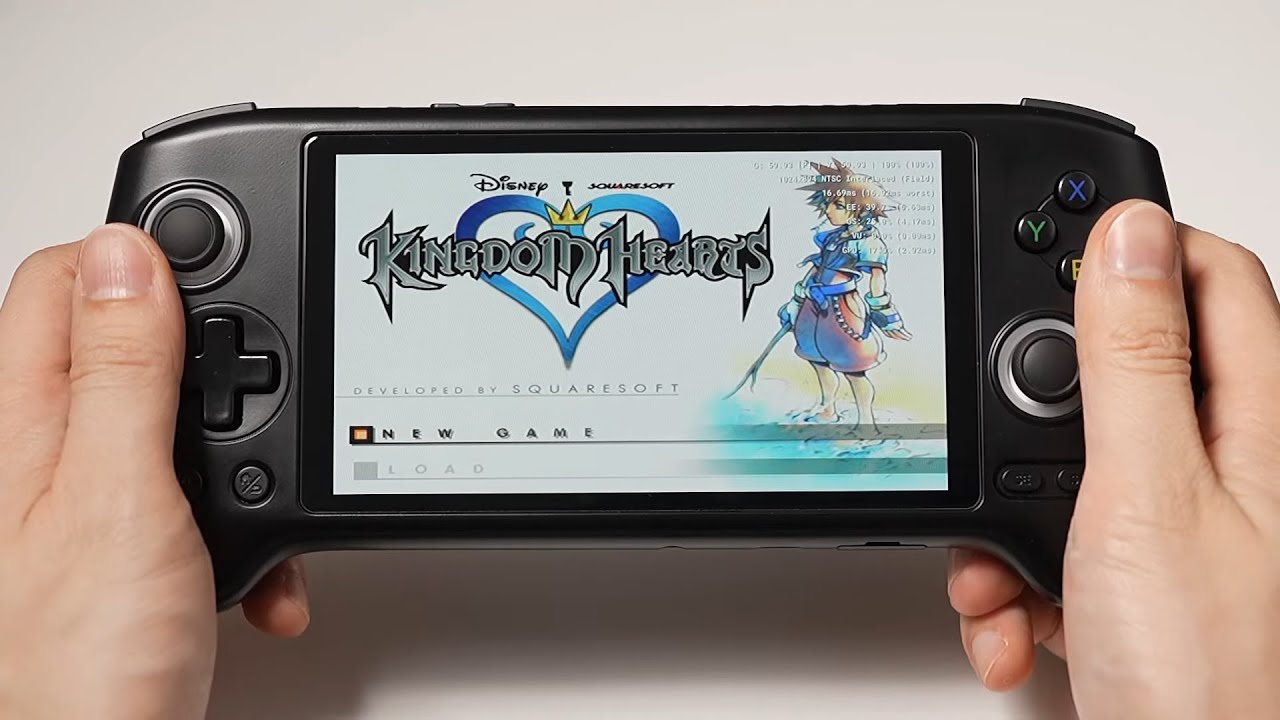 ANBERNIC RG556, PS2 - Kingdom Hearts and 7 games test