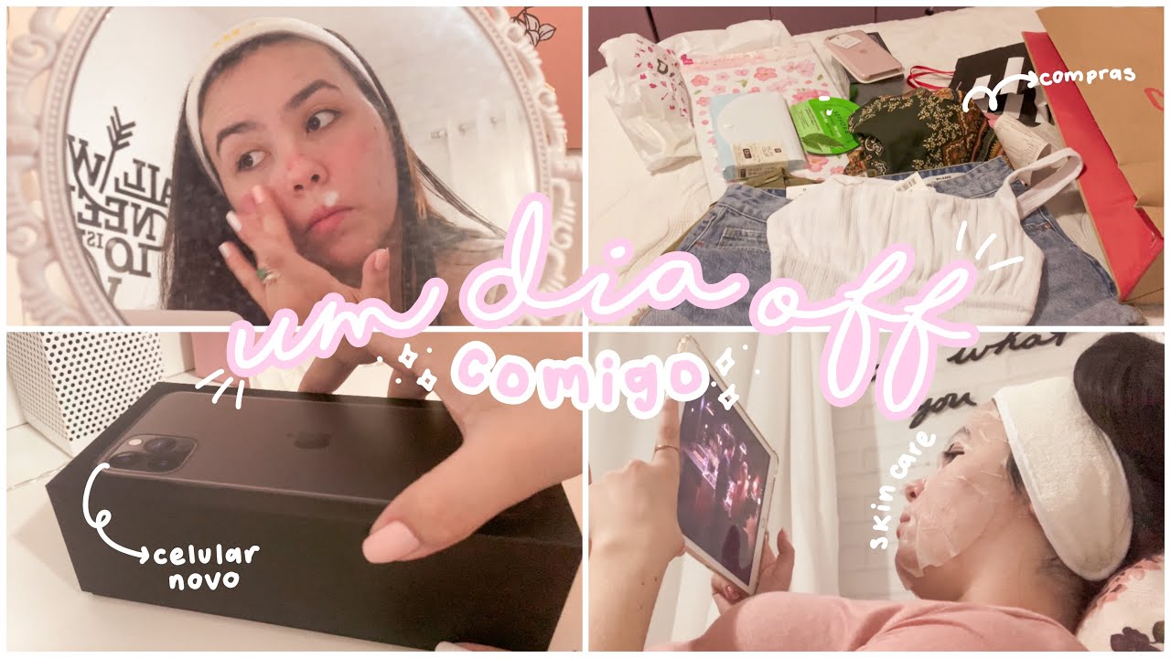 um dia off comigo | comprinhas + skin care
