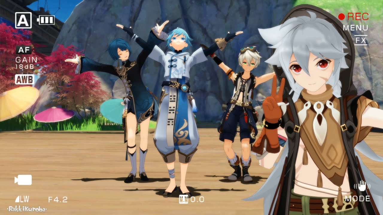 That time when Chongyun ate chillies at Wangshu Inn | Genshin Impact MMD (Chongyun feat. TVT DREAM)