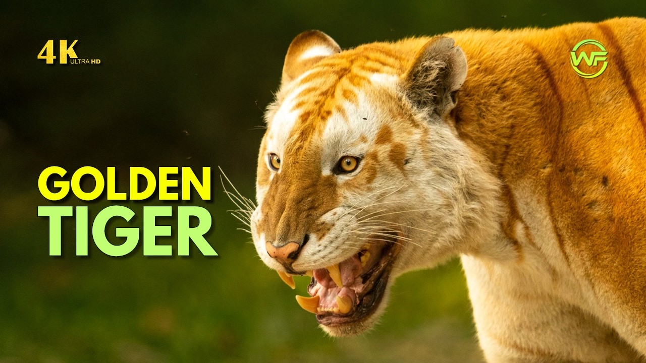 Golden Tiger of Kaziranga | One of the World’s Rarest Big Cats | Indian Wildlife 4K