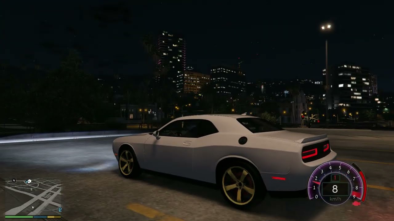 V8 Dodge Challenger 392 Sound Mod Demo - Pure Sound