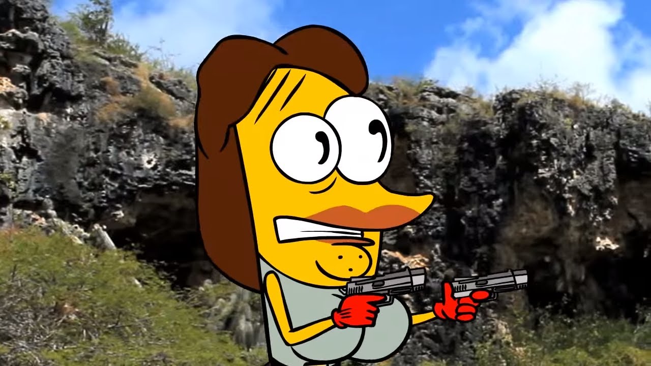 Taco-Man играет в Tomb Raider (PS1)