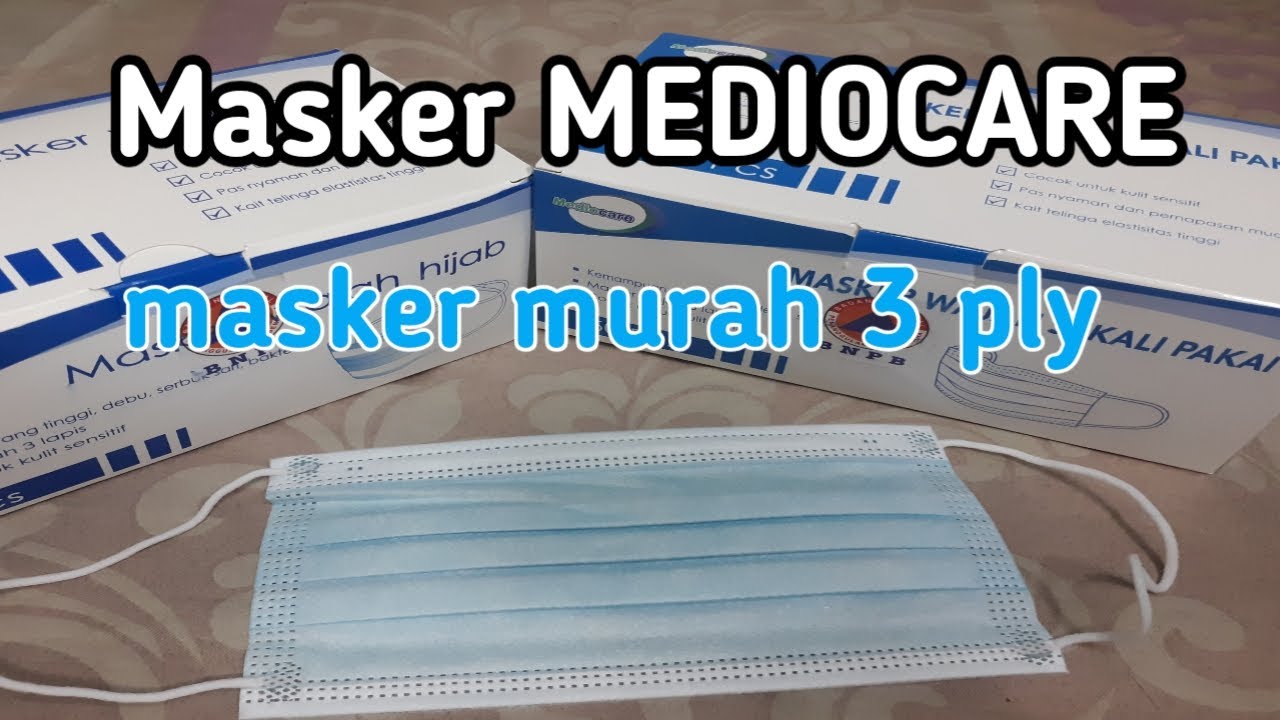 Masker medis 3 ply