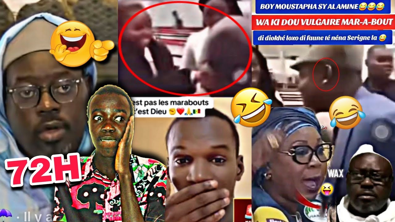 Wouy sama😂 72H Moustapha Sy Al Amine 😂 Talibés yi dinan..😂 Li dotoufi am Sonko dou nit
