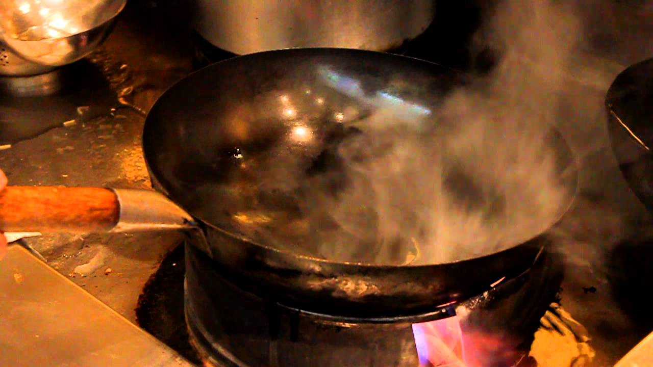 WOK on FIRE