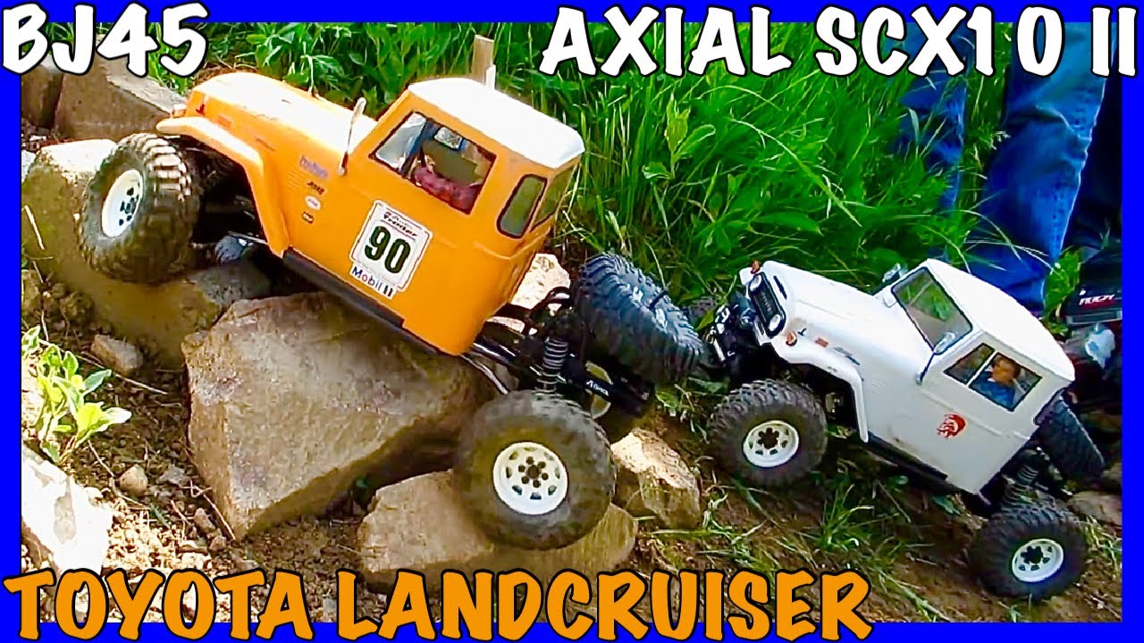 BEST SCALE TRIAL AXIAL SCX10 II TOYOTA LANDCRUISER BJ45 SCX10 III JEEP RUBICON TRAXXAS TRX4 DEFENDER