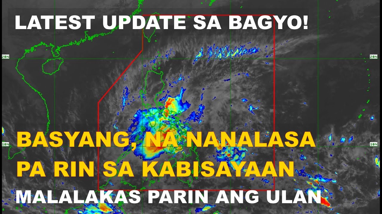 Bagyong Basyang Update | Signal #1 at Heavy Rainfall Warnings | BAGYO UPDATE | Ulat Panahon Ngayon