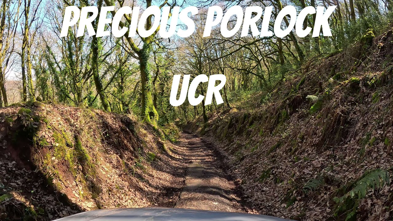 Merv's Green Lane Adventures In A Dacia Duster - Porlock, North Somerset.