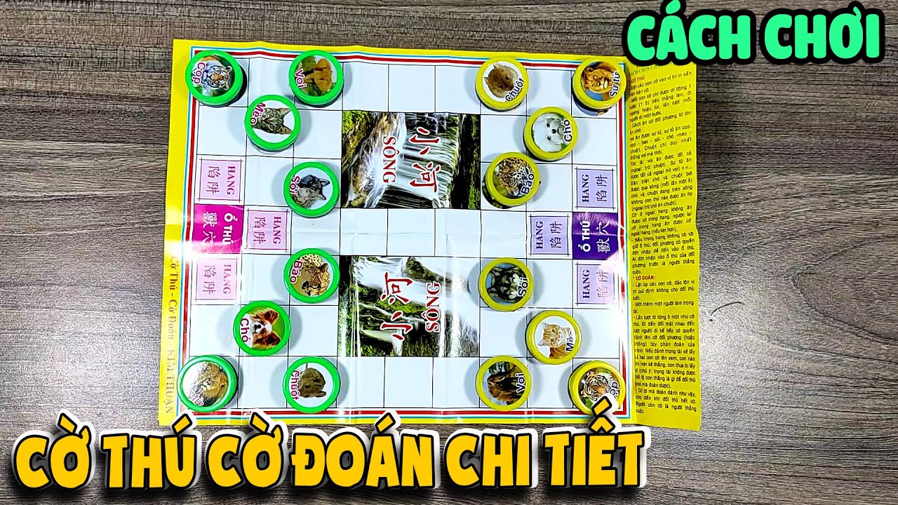 Cách chơi Cờ Thú Cờ Đoán dễ hiểu nhất ( Jungle Game Chinese ) |Thần Hóng
