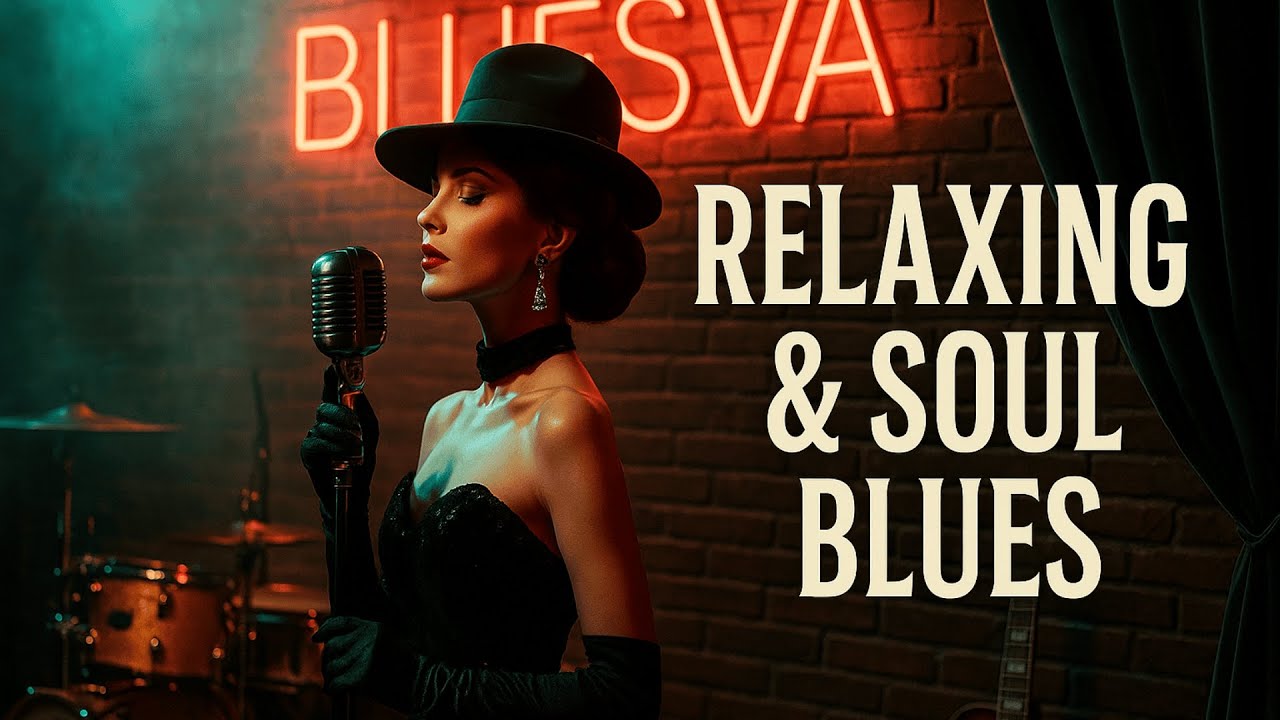 1 Hour of Relaxing & Soulful Blues 🎙️ | Smooth Guitar & Vocal Blues for Chill  & Late Nights