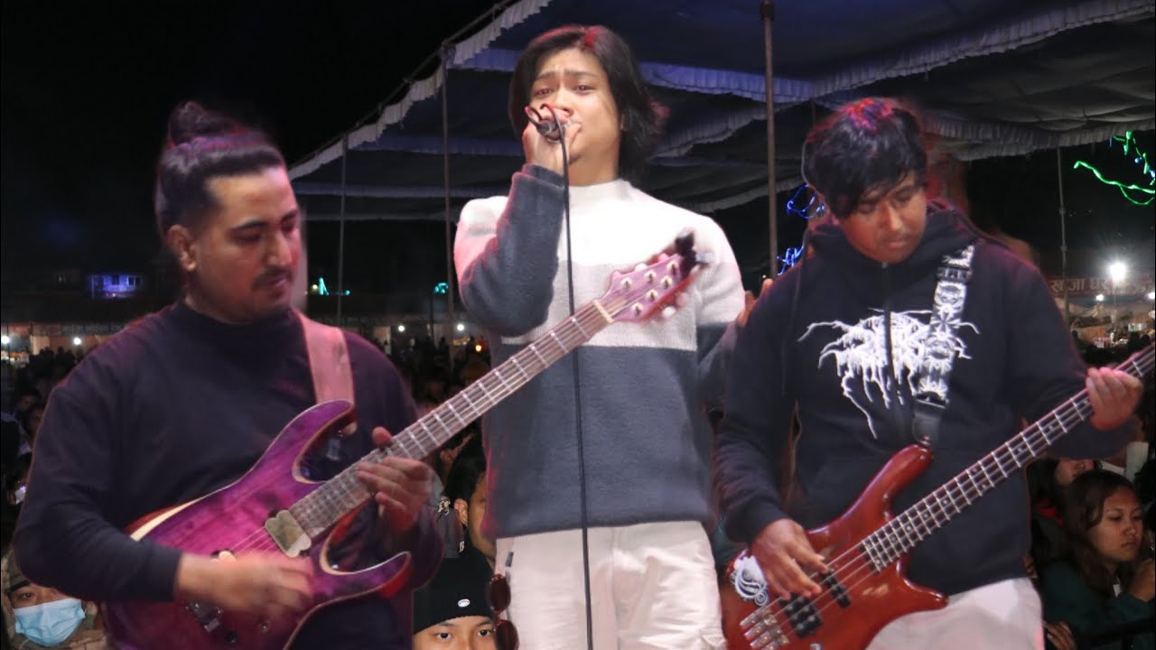 @AlphaBanda  live performance at Pokhara १४ पोखरा महोत्सव - २०८२ 