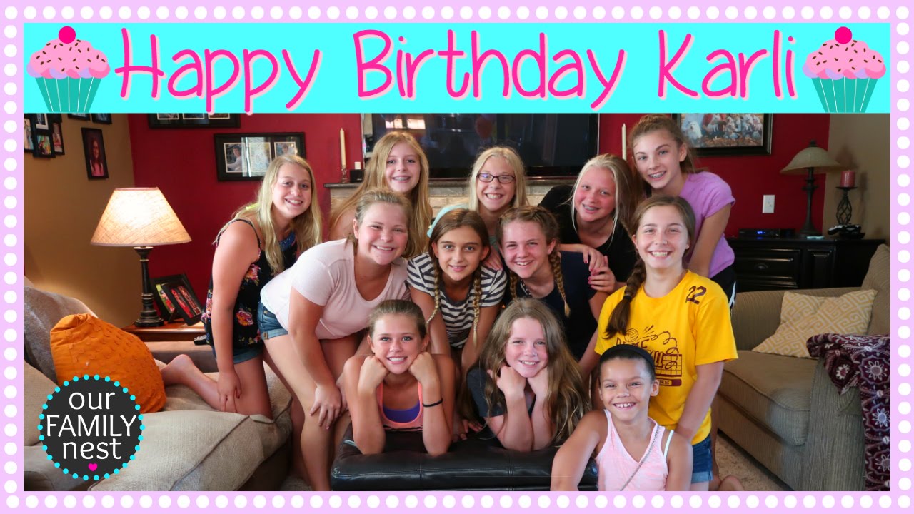 KARLI REESE'S 12TH BIRTHDAY PARTY!
