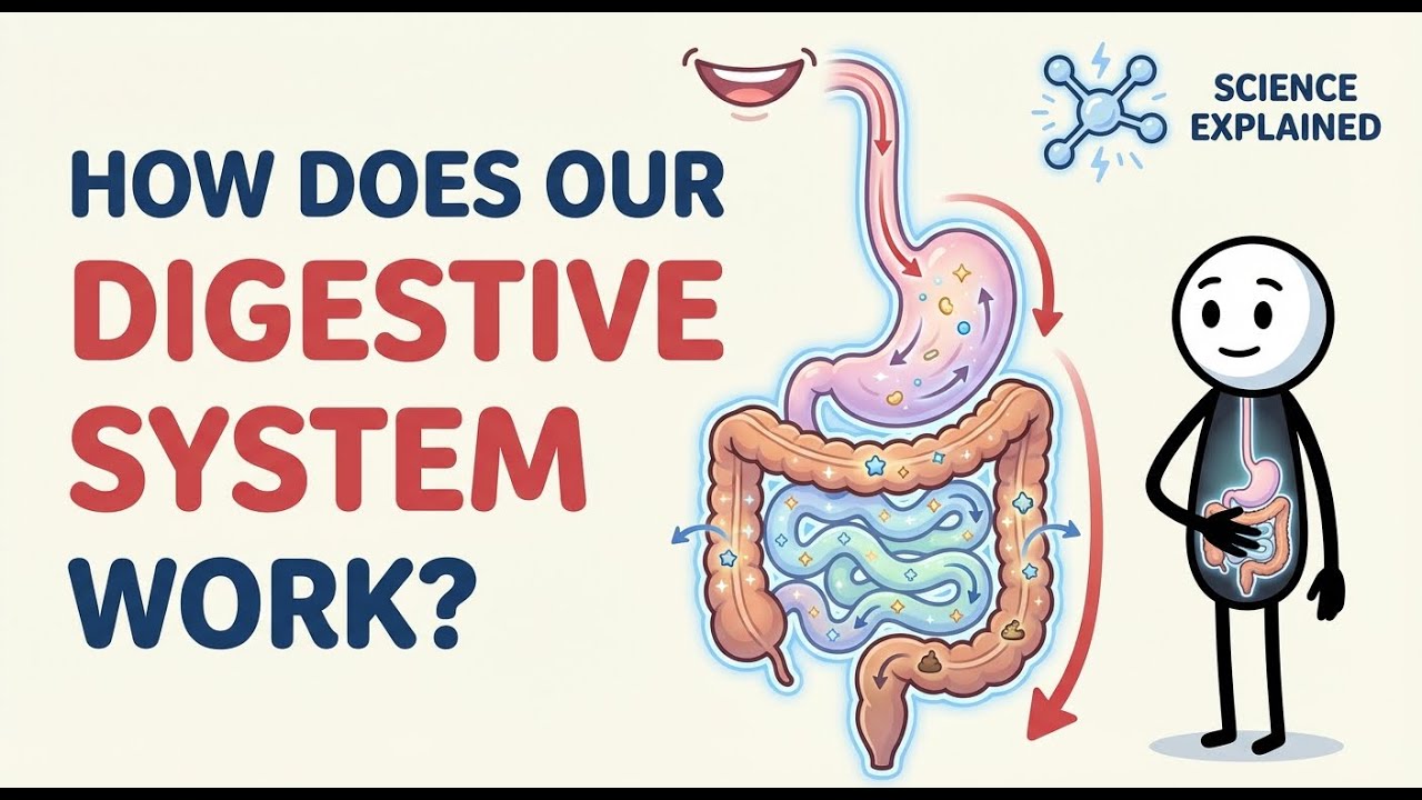 How does our Digestive System Work? (Science Explained)