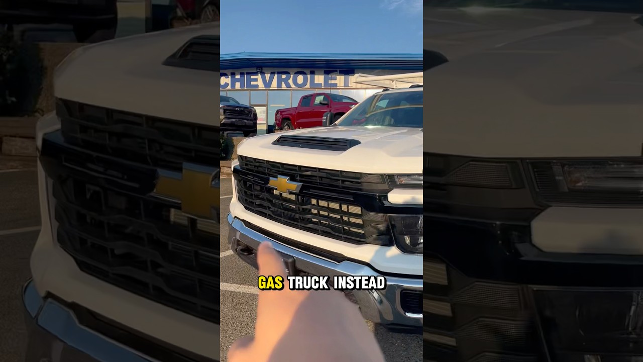 GAS VS DIESEL TRUCK?? 🤔😳 #gas #diesel #truck