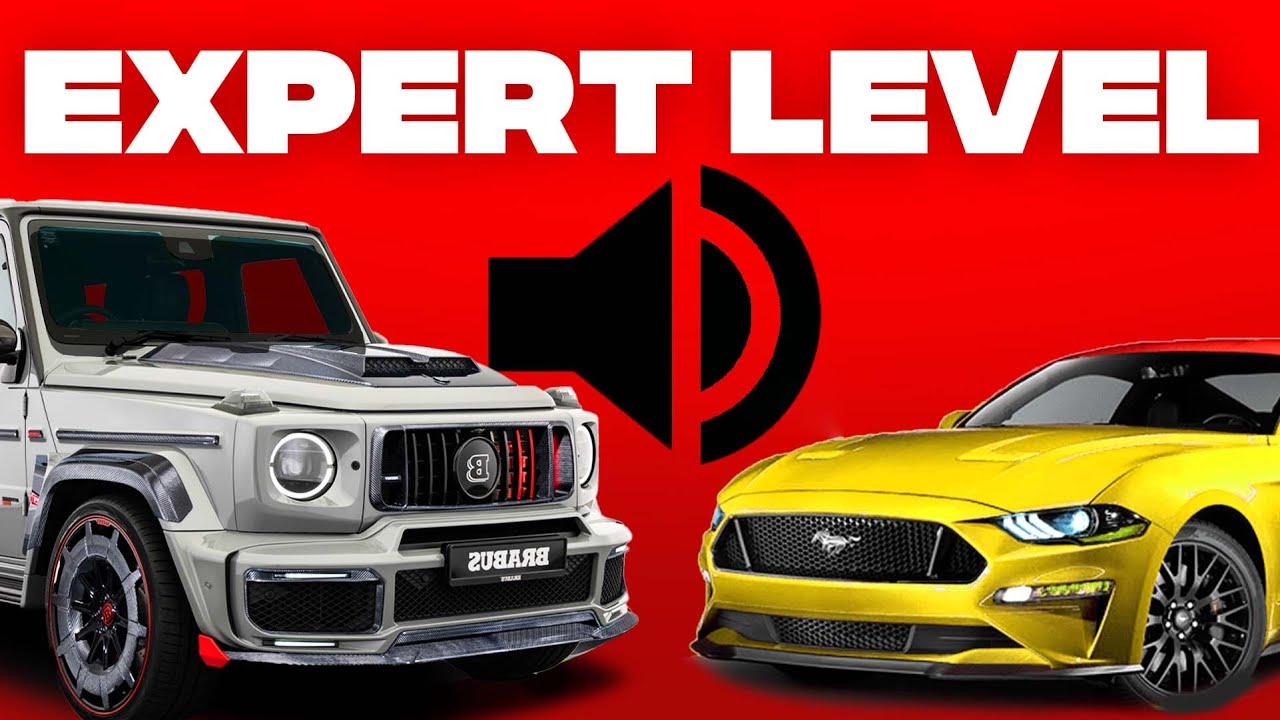 Guess The Engine Sound [V8 Car Quiz]