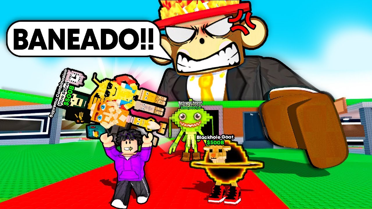 JANDEL FALSO estaba ESTAFANDO, Así que ROBÉ TODA su BASE SECRETA en Steal a Brainrot