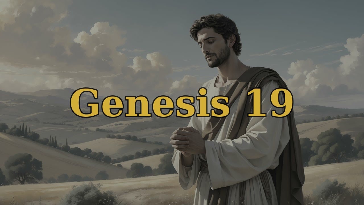 Genesis 19 - Peaceful KJV Bible Reading - Witness the destruction of Sodom and Gomorrah
