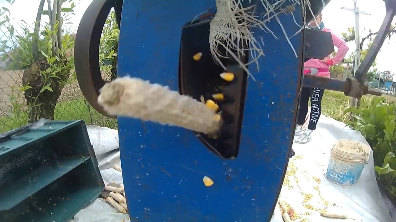 sgranatrice mais manuale