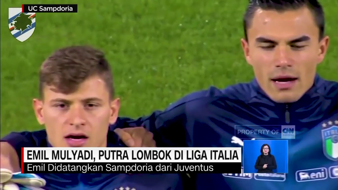 Emil Mulyadi, Putra Lombok di Liga Italia