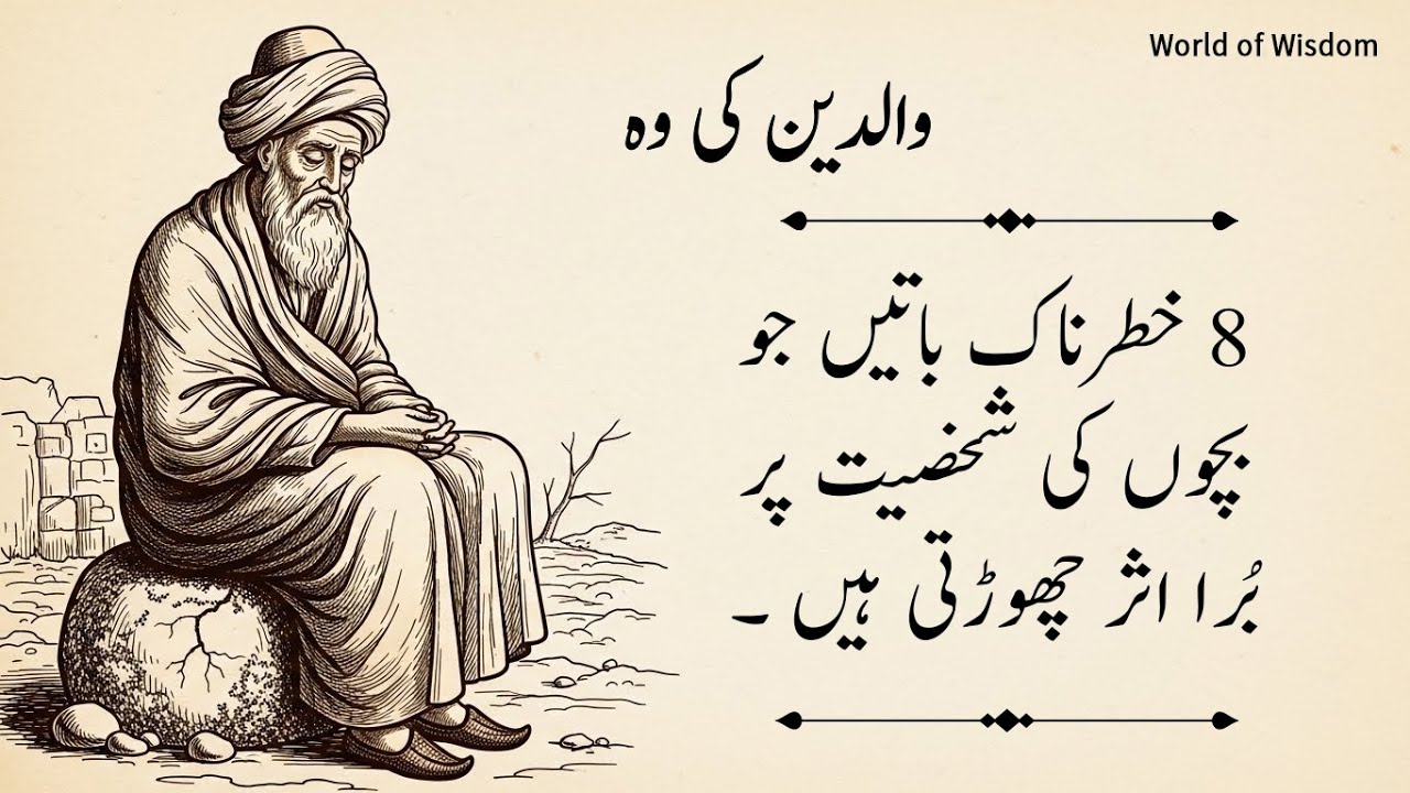 8 Khatrnak Batein Jo Waldain Apne Bachon Ko Kehte Hain | Toxic Things Parents Say To their Children