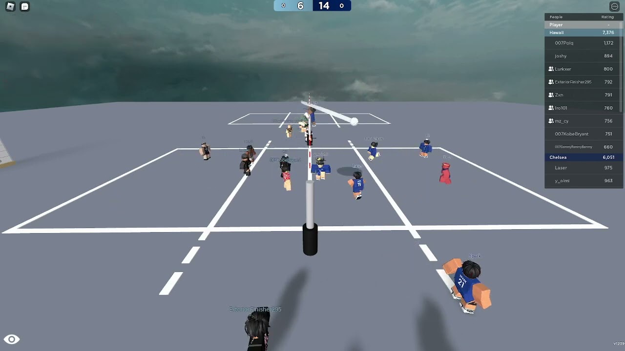 [RVL] Hawaiian Minions vs Chelsea - Roblox Volleyball 4.2 Season 7 QF R2