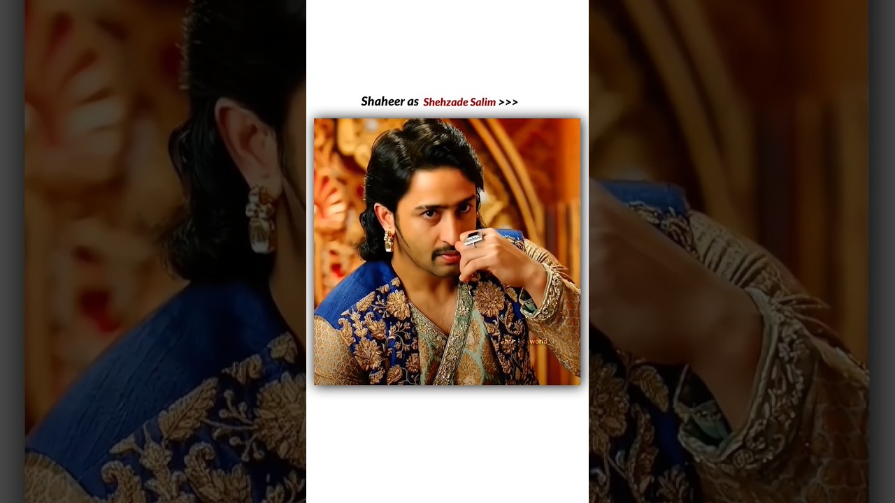 Shehzade Salim 🔥 #demsa #dastaanemohabbat #salimanarkali #salim #shaheersheikh