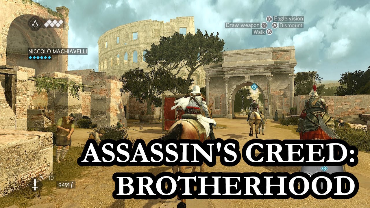Part 7 - Assassin's Creed Brotherhood | 🏛️ Gladiator Mode Activated for Coliseum Chaos