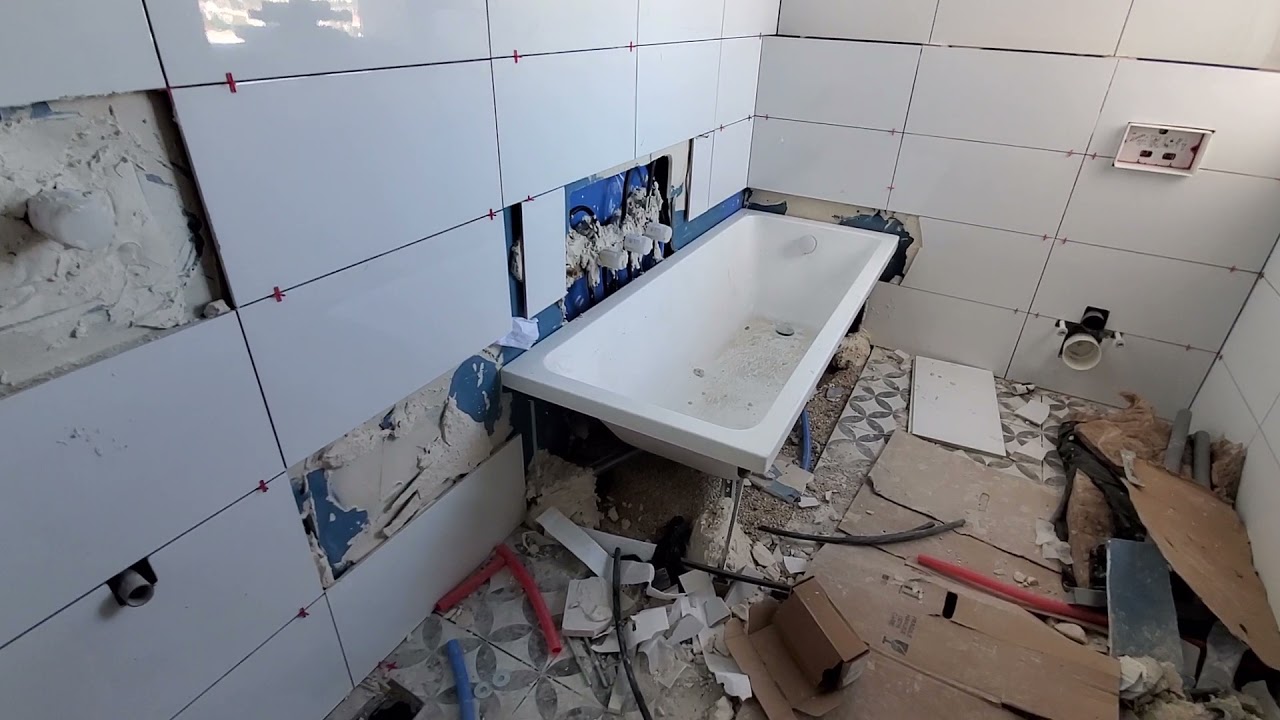 ככה מתקינים אמבטיה במדינת ישראל