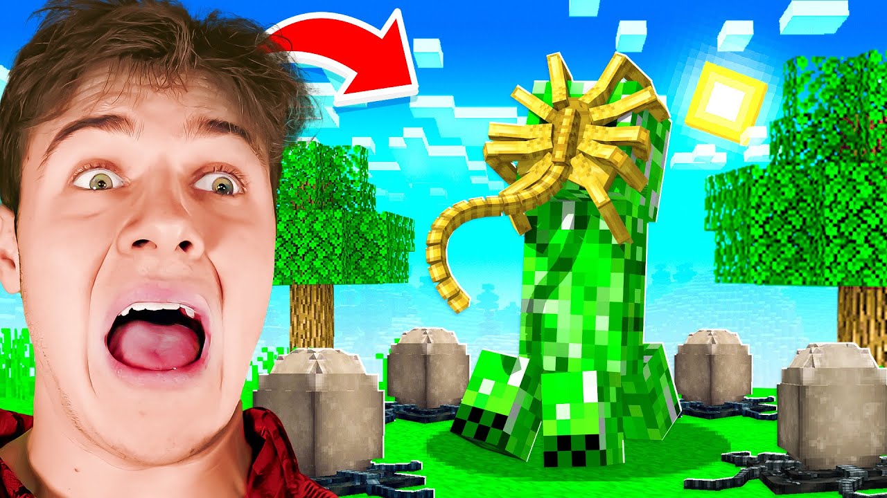 Обманываю друзей с помощью инопланетян в Minecraft...