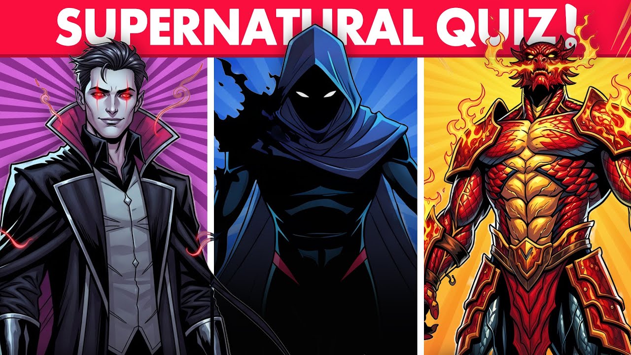Which SUPERNATURAL Being Are You? | Fun Personality Quiz | Quizard
