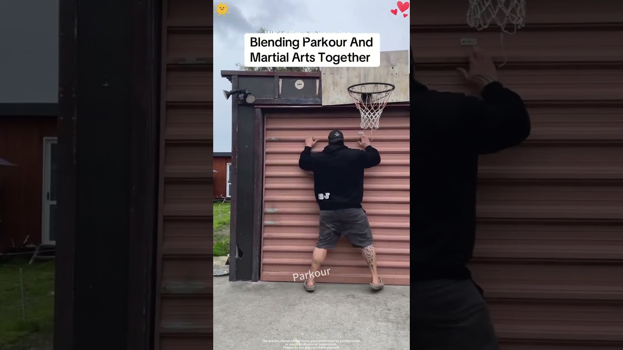 fake parkour 🤣🤣 #ninja #training #fitness #funny #parkour #fun #interesting #foryou