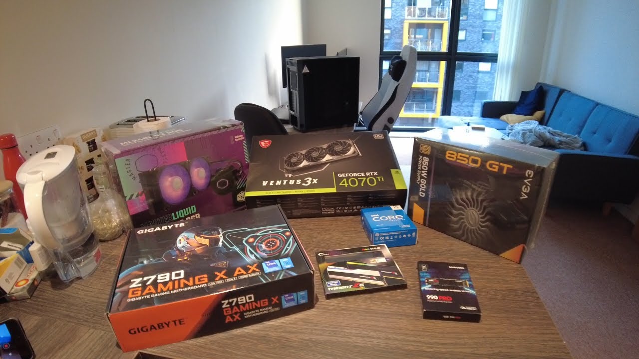 RTX 4070 Ti Sistem Topluyoruz | NZXT H7 Flow Kasa | Komple Montaj Vlogu