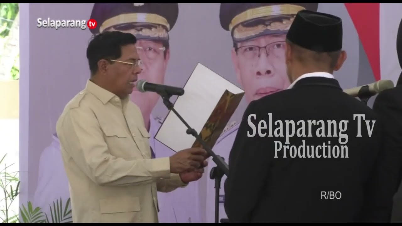 BUPATI KUKUHKAN STAFSUS DAN MELANTIK 34 KEPALA PASAR DI LOMBOK TIMUR