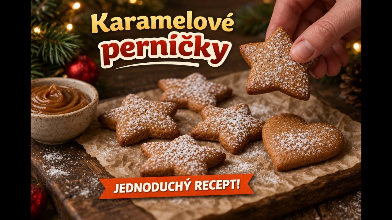Karamelové perníčky